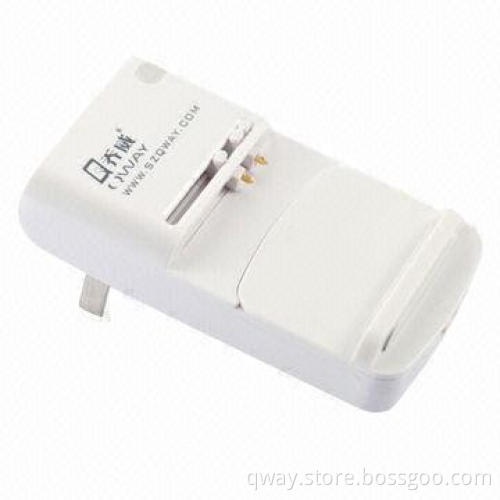 DC 4.35/1A output unique rapid universal charger for mobile phone batteries, CE, RoHS, FCC certified